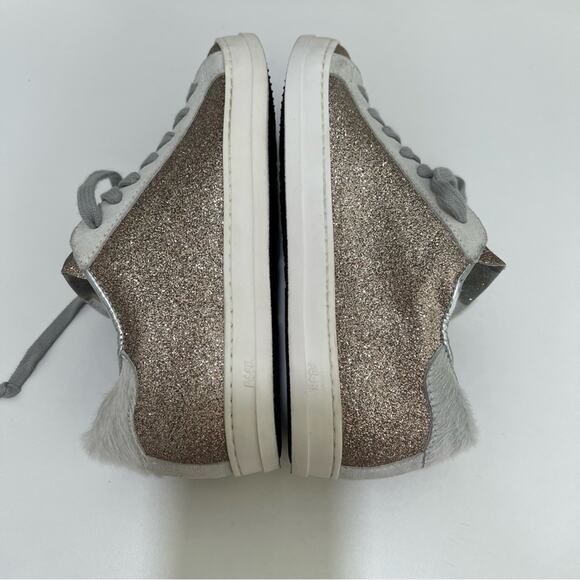 NEW P448 John Sneaker in Glitter Yeti - Picture 3 of 10